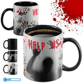 Color Changing Zombie Mug - Heat Sensitive Ceramic Coffee Cup, 11 oz
