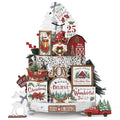Vercraft Fall Halloween Christmas Tiered Tray Decor Set - Wonderful