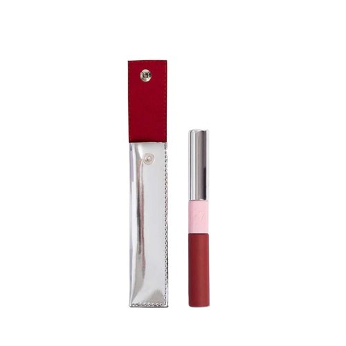 SARELLY, Lip Duo, Matte + Hydrating Gloss, 3 Finishes, Vegan Leather Case, Sarelly Creative Lab