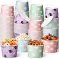 48 Pack Halloween Disposable Paper Snack Cups - Ghost Variation