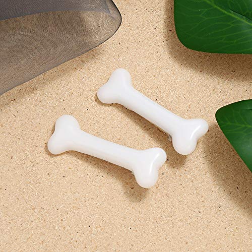 Halloween Bone Hair Clips - Skeleton Hairpins for Women & Girls, 4 Pack