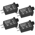 4-Pack 1.5A Yard Inflatable Power Adapter - US Plug for Christmas Halloween
