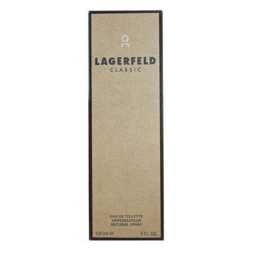 Karl Lagerfeld Paris Classic Eau de Toilette Spray for Men - 5 Ounce (Pack of 2)