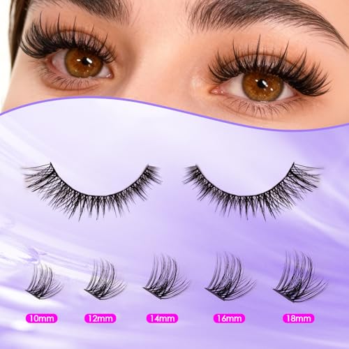 Ocean Pearl Manga Clusters Kit M32+M35 Spike Effect Eyelash Set - 154 Pcs
