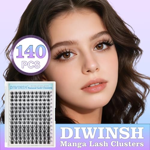 Yt41 10-14mm Spiky Lash Clusters - Volume D Curl for Anime & Halloween