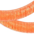 Orange Fringe Banner - 4 ft Party Garland for Birthday & Celebration Backdrops