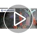 9 FT Halloween Inflatable Ghost with LED Lights Outdoor Yard Decoration