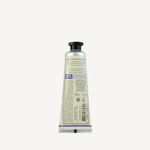 Panier des Sens - Lavender Hand Cream for Dry Cracked Skin - Nourishing Mini Lotion with Shea Butter & Olive Oil - Travel Size 1 fl oz