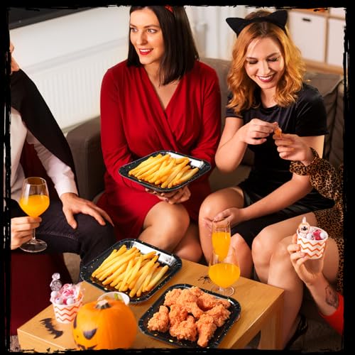 Halloween Paper Plates and Napkins Set Trick or Treat - 36 Count