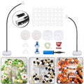 Half Balloon Arch Stand Kit for Floor Wedding & Party - Black - OurWarm