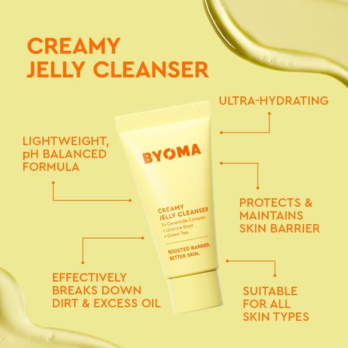BYOMA So Hydrating Set - Barrier Repair Skincare Collection - Cleanser, Serum & Moisturizer for Dry Skin - 30ml, 15ml, 15ml