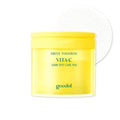 GOODAL Green Tangerine Vita C Toner Pads, Korean Skin Care, K-Beauty, Glass Skin, 70 Sheets
