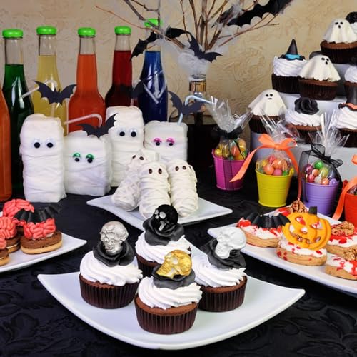 Halloween Silicone Mold Set - 8 Pcs Spooky Treats & Crafts - Halloween-2