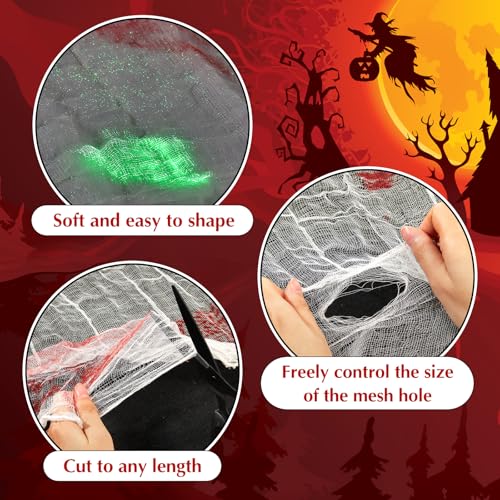 Halloween Creepy Cloth - Bloody Glow 85 x 197 Inch Spooky Decor, Variation of THIS listing