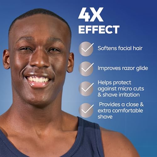 Men's Hydrating Shave Gel with Aloe Vera & Provitamin B5 - 3 Pack, 7 Oz