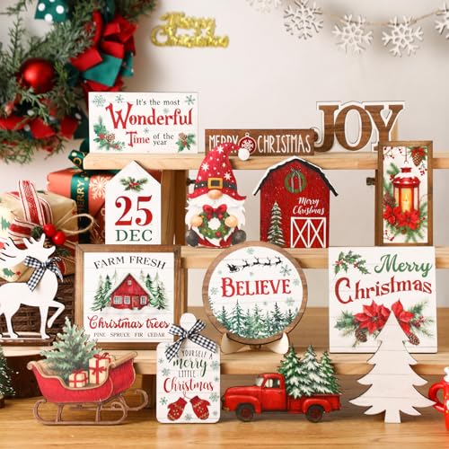 Vercraft Fall Halloween Christmas Tiered Tray Decor Set - Wonderful