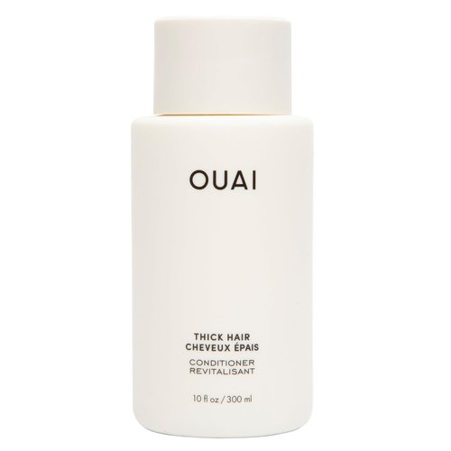OUAI Thick Hair Conditioner - Moisturizing Formula for Dry, Frizzy Hair - 10 Oz, Paraben & Sulfate Free
