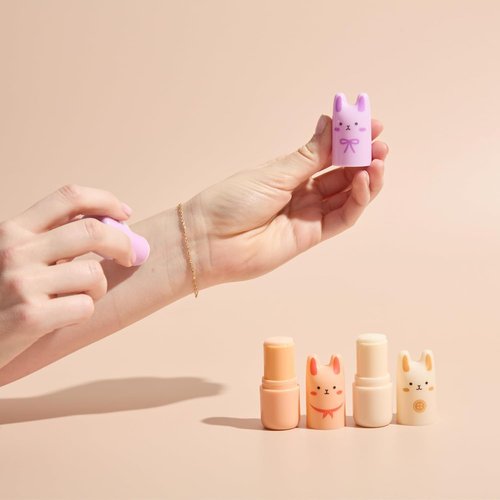 TONYMOLY Pocket Bunny Perfume Bars - Travel Size Body Spray & Fragrance Set (3 Pack) | Includes Hydrating Facial Mist