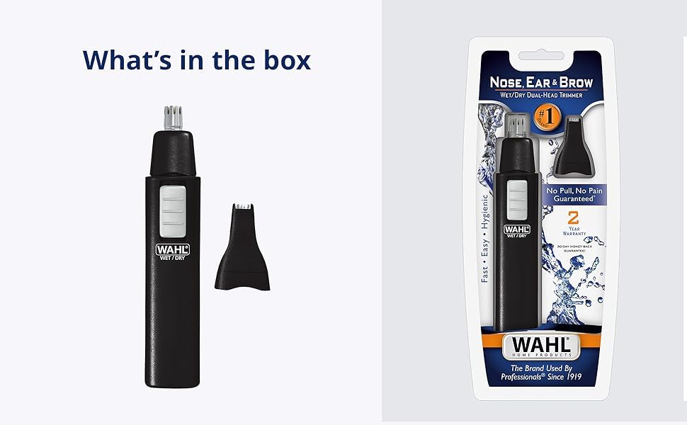 Wahl Ear Nose and Brow Dual Head Trimmer #5567-200