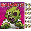 Halloween Zombie Eyeball Game Set for Kids - Party Decorations & Fun Activity