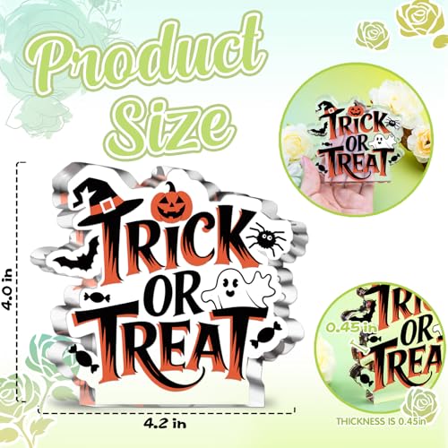 Halloween Indoor Ghost Table Sign Decor - Kitchen & Holiday Decor