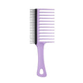 Tangle Teezer Wide Tooth Comb - Double-Sided Detangling for Curly Hair | Wet & Dry Use, Lilac