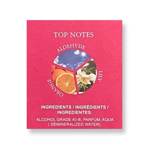 Pink Diamond Eau de Parfum for Women - 3.4 Fl Oz | Floral Citrus Notes of Orange, Aldehyde & Lily