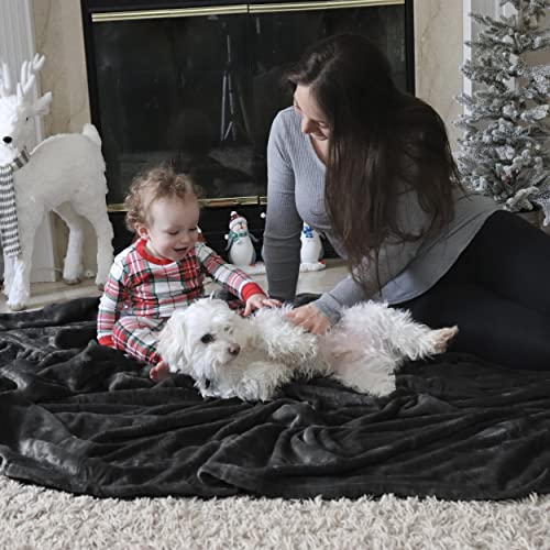 Bedsure Fleece Throw Blanket - Ultra Soft Warm Lightweight Bed & Couch Cover