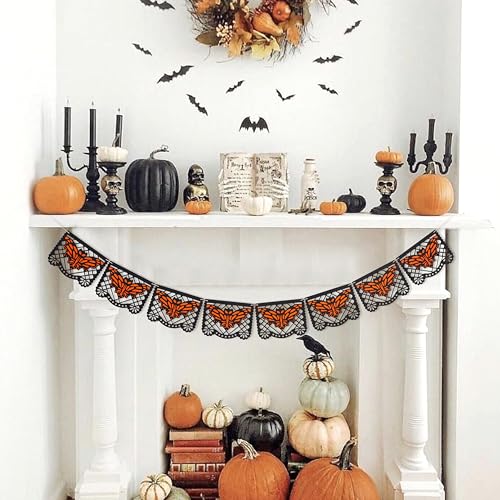 Halloween Bat Banner Party Decorations for Spooky Festive Events