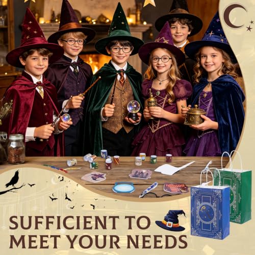 Wizard Party Favors Set 134 Pieces for Kids Birthday & Halloween