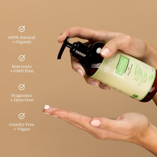 Aleavia Unscented Prebiotic Body Lotion – Fragrance-Free, All-Natural Moisturizing Body Lotion – Sulfate-Free Lotion for Sensitive Skin – 12 Oz