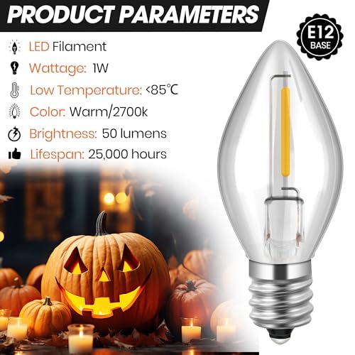 Enhon 6ft LED Light Bulb Accessory Cord with On/Off Switch - 6 Pack (Variation 6)