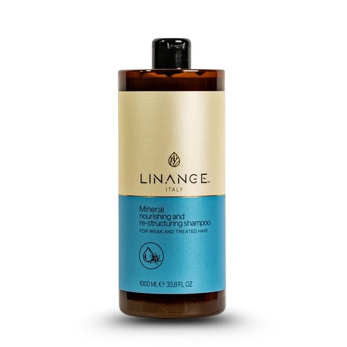 LINANGE Mineral Nourishing & Restructuring Shampoo, 1000ml / 33.8 oz.