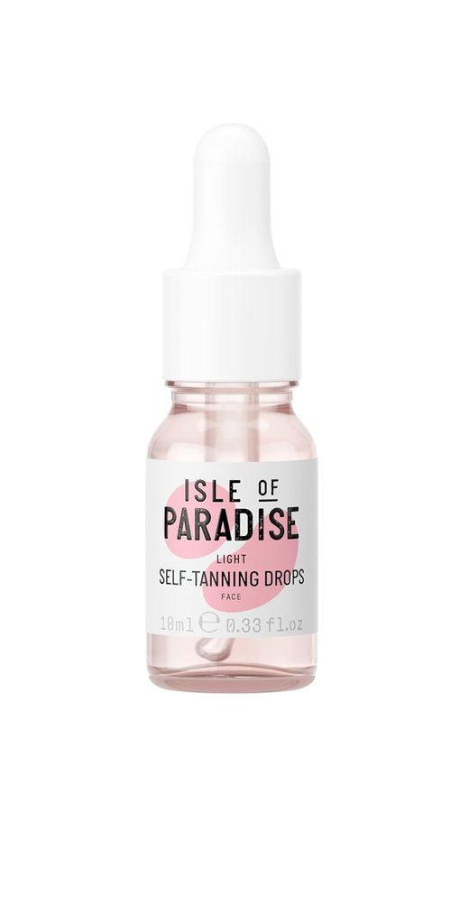 Isle of Paradise Mini Self-Tanning Face Drops - Natural Glow for Radiant Skin