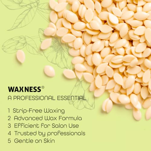 White Tea Cream Hard Wax Beads 2.2 lb - Stripless Professional Wax for Face & Body