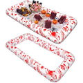 Large Halloween Inflatable Cooler Set - Spooky Blood Pattern, 52.76 x 25.2 Inches