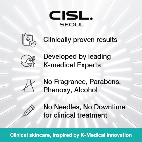 CISL SEOUL Advanced Wrinkle Repair Peptide Serum, Firming & Fine Line Smoothing, Fragrance-Free, 30 mL (Powered by PDRN 5% + Exosomes + Matrixyl® 3000 Peptides)