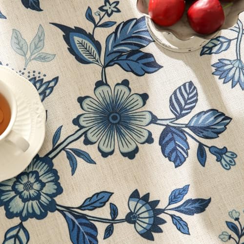 Bilin Gaier Suqing A Designer Linen Square Tablecloth 67x67 Inches