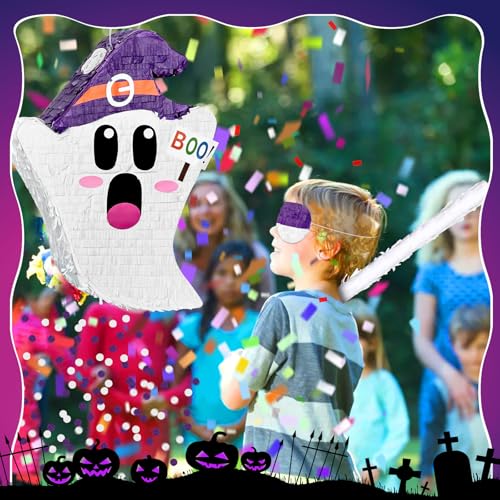 Halloween Ghost Piñata 17.7 x 13.7 x 3 Inch Spooky Party Decoration - Variation of THIS listing