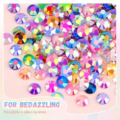Jelly Bedazzler Kit with Rhinestones, 35000pcs 3mm Flatback Gems for DIY Crafts & Nail Art