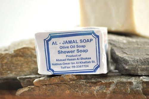 Al-Jamal ~ Palestinian Olive Oil Soap Bar West Bank Holy Land Organic Natural Traditional ~Al-Jamal ~ Nablus (Count 6)