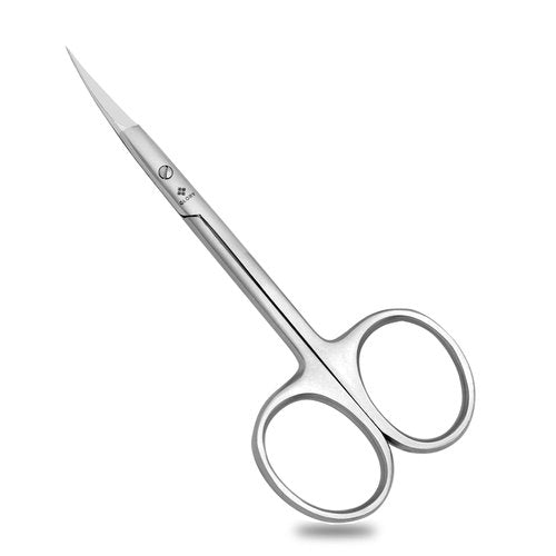 Glory Professional 4” Arrow Point Precision Scissors – Small Stainless Steel Beauty & Craft Shears for Cuticles, Nails, Eyebrows, Eyelashes, Nose & Ear Hair Grooming for Salon & Home Use