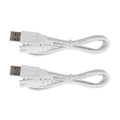 Charger Cable Replacement for Pritech Electric Feet Callus Remover Foot Pedicure, USB Power Cord 4 ft (2-Pack)