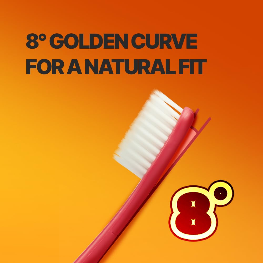 WANGTA Shorty – Standard Toothbrush – 1.0 inch (2.5 cm) Head | Dual Micro Bristles for Gentle Gum Care & Effective Cleaning | Made in Korea Oral Care (6 Pack)