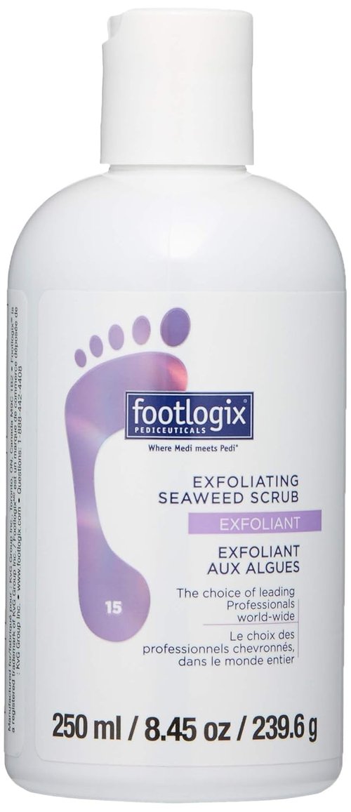 FOOTLOGIX Exfoliating Seaweed Scrub - Deep Cleansing & Revitalizing | 8.45 oz