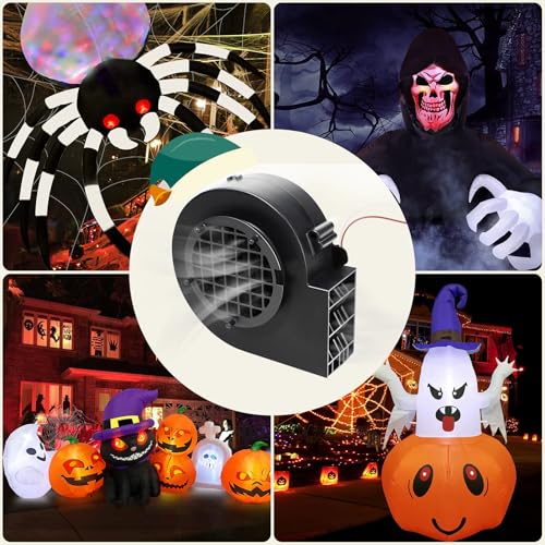 12V 1500mA Inflatable Fan Replacement for Christmas & Halloween Inflatables