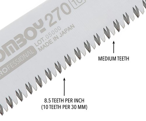 Silky Replacement Blade Only GomBoy 270mm Medium Teeth (122-27)