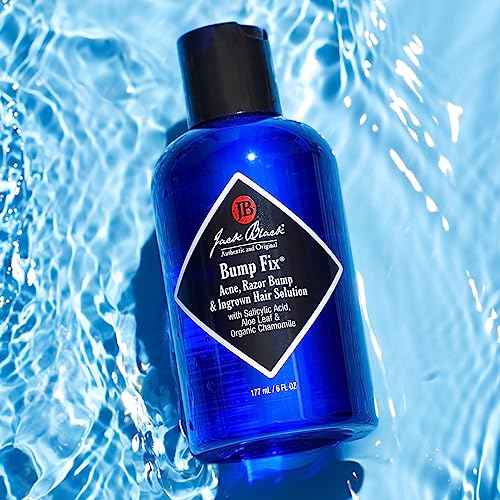 Acne & Razor Bump Solution for Men - Moisturizing Ingrown Hair Serum, 6 Fl Oz