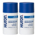 Huron Deodorant - Aluminum-Free, 48-Hour Odor Protection with Sea Salt & Driftwood Scent | 3.2 Oz (Pack of 2)