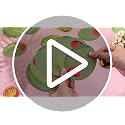 Martini Party Decorations - 8 Pcs Olive Garlands for Cocktail & Bar Event